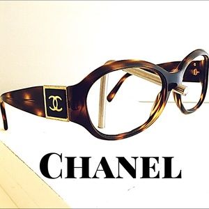 CHANEL Sunglasses Frames. Brown Tortoise. 5070